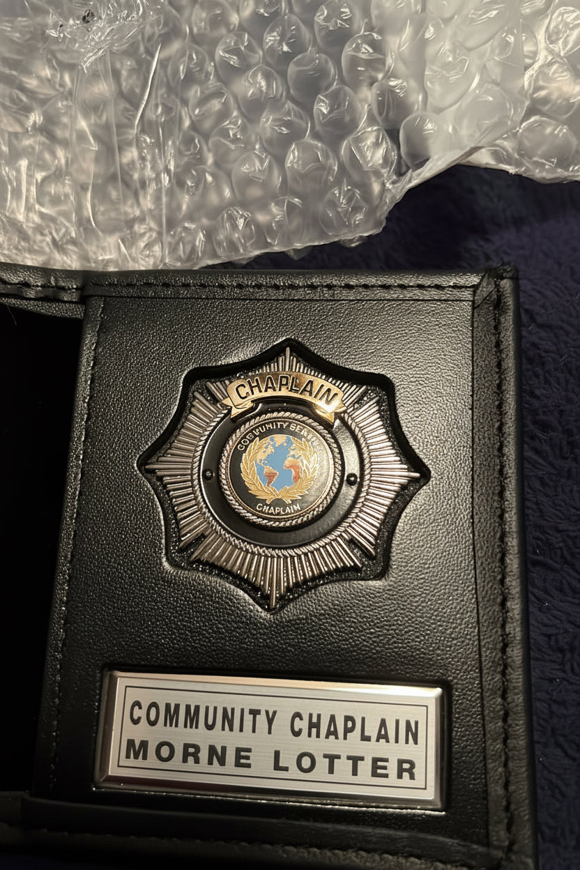 Chaplains Badge and wallet