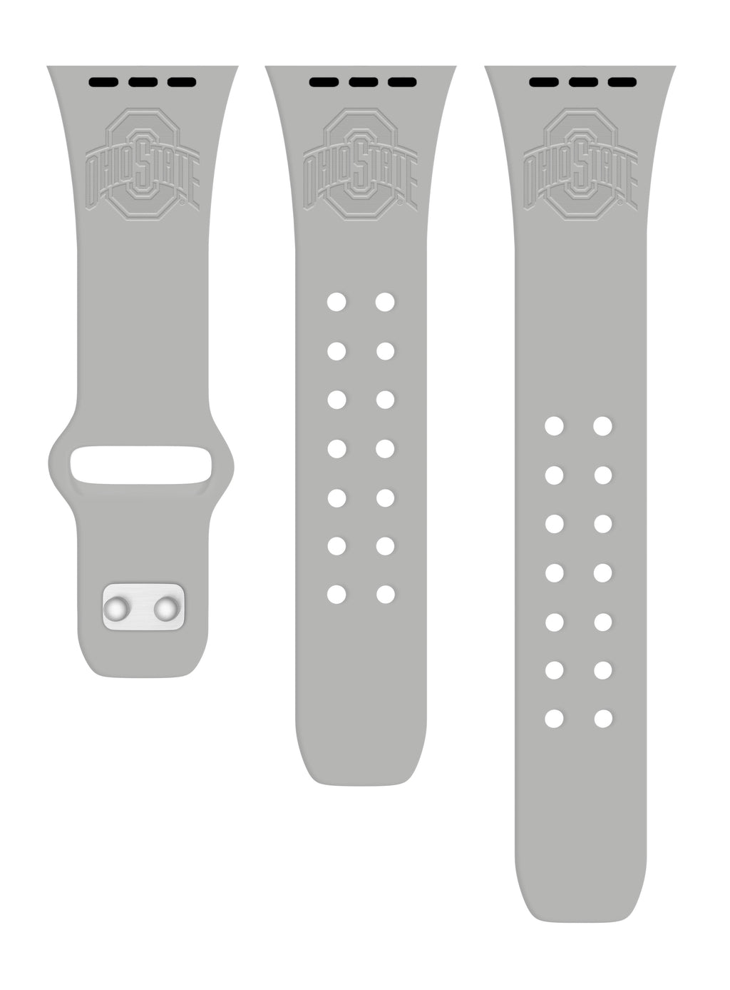 Ohio State Buckeyes Engraved Apple Watch Band
