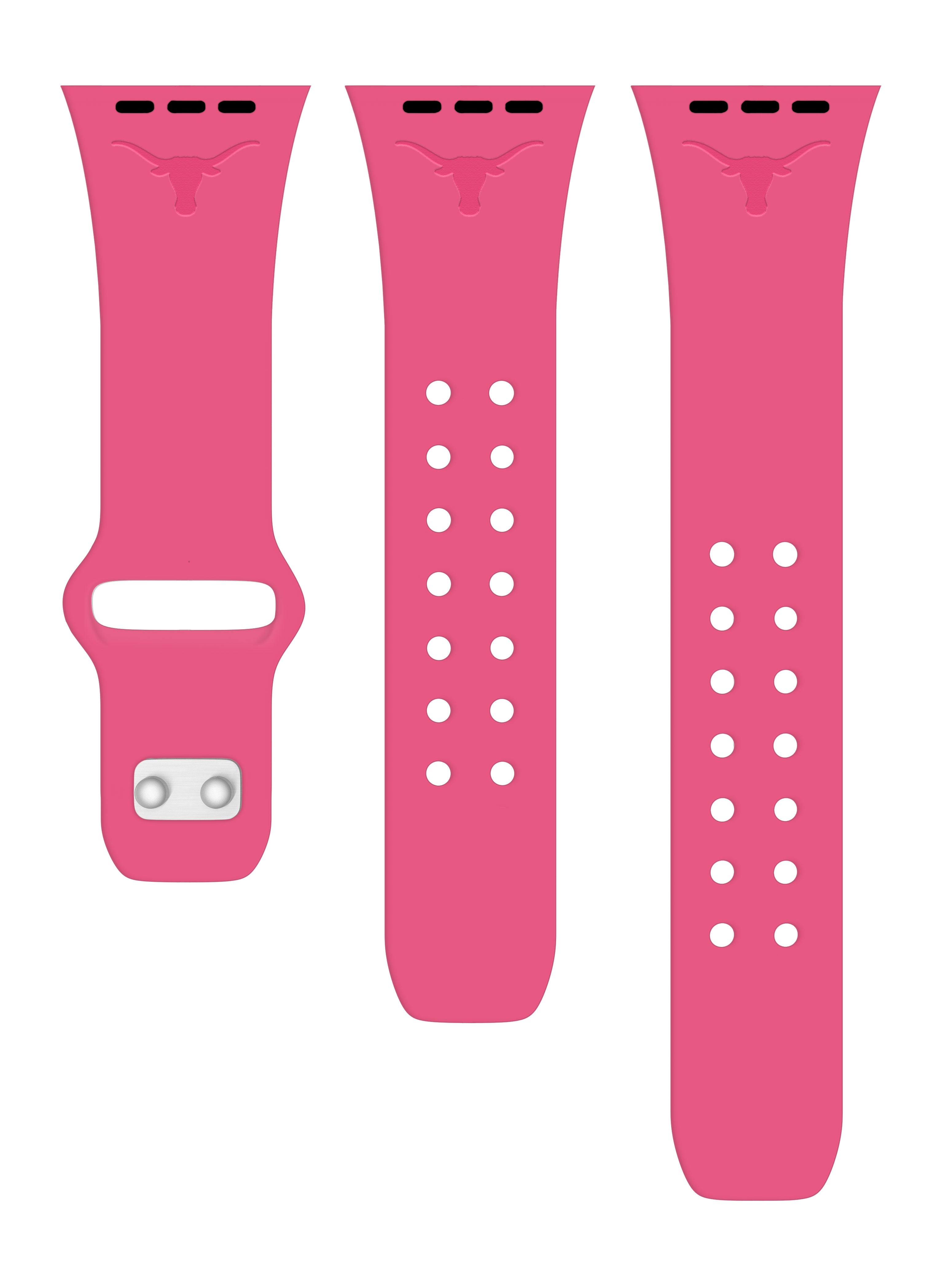 Texas Longhorns Engraved Apple Watch Band