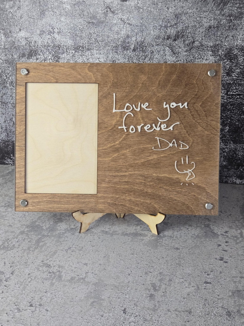 Engraved Handwriting Frame